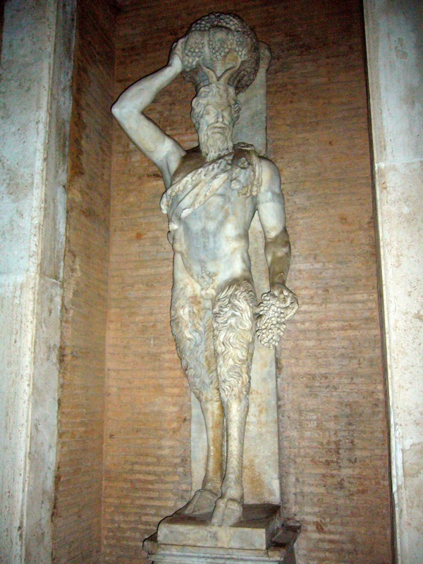 Statue des musées du Capitole à Rome