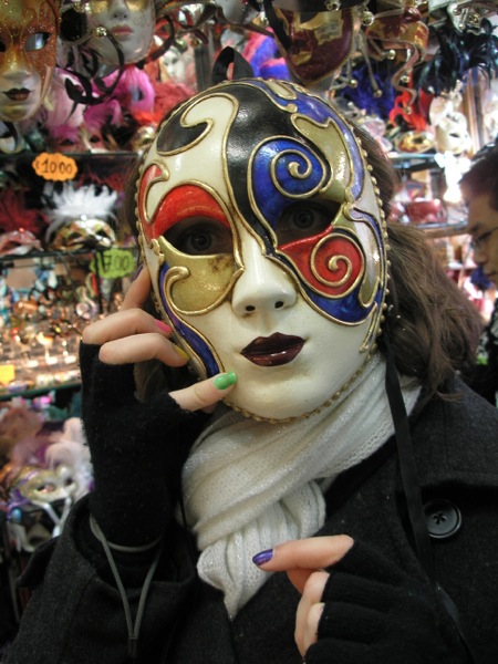 masque du carnaval de Venise