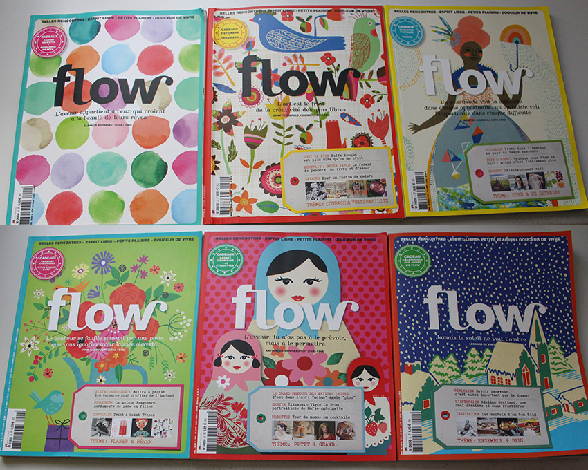 Flow magazine, bonheur et bien-être.