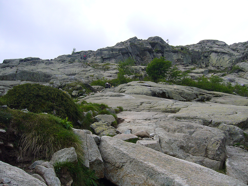 Randonnée corse difficile, vallée de la Restonica.