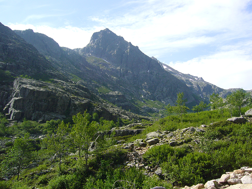 Randonnée dans la vallée de la Restonica.