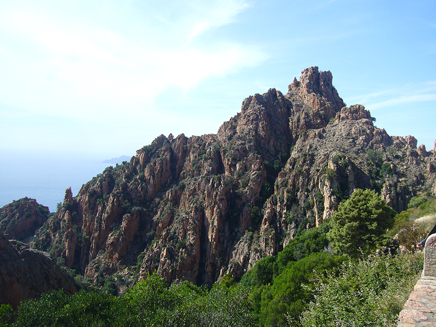 Calanques de Piana, en Corse.