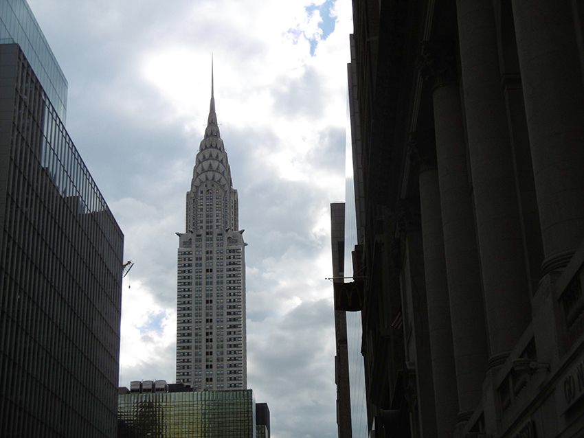Chrysler Building à New-York.