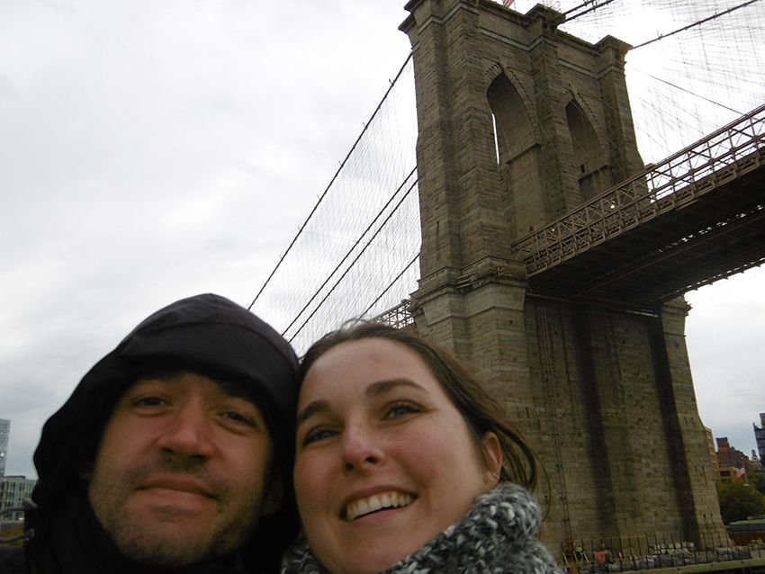 Brooklyn Bridge à New-York.