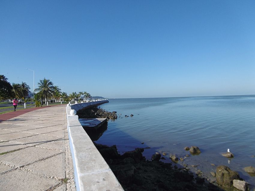 Golfe du Mexique depuis Campeche.
