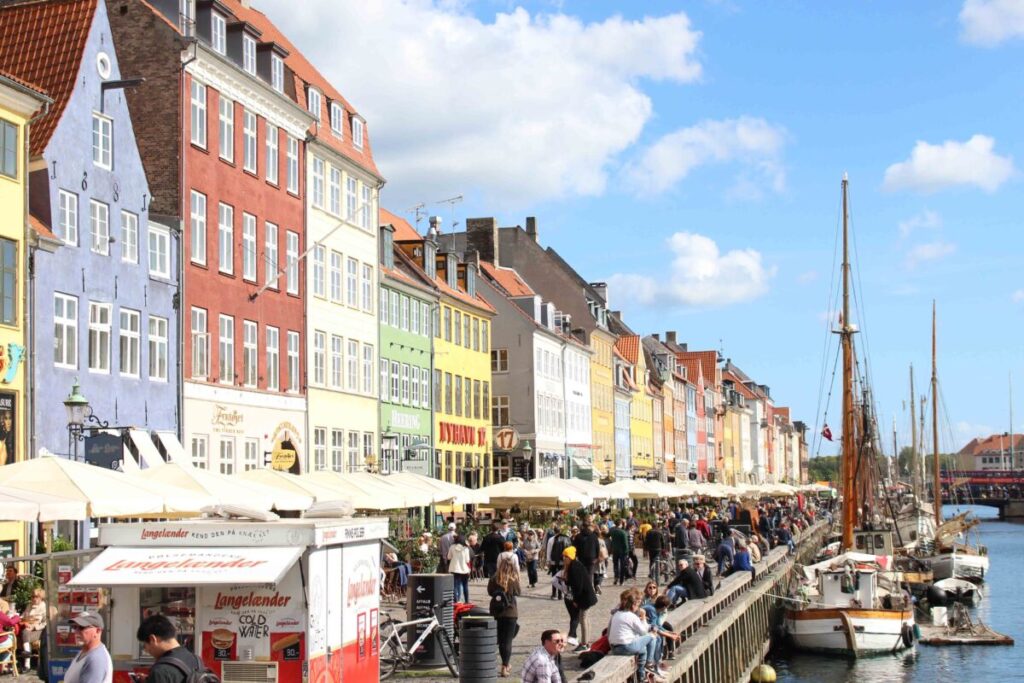 Port de Nyhavn à Copenhague.