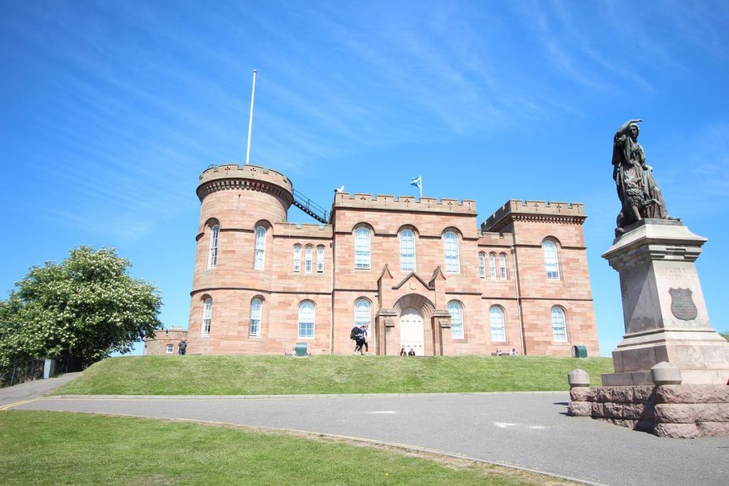 Château d'Inverness en Écosse.