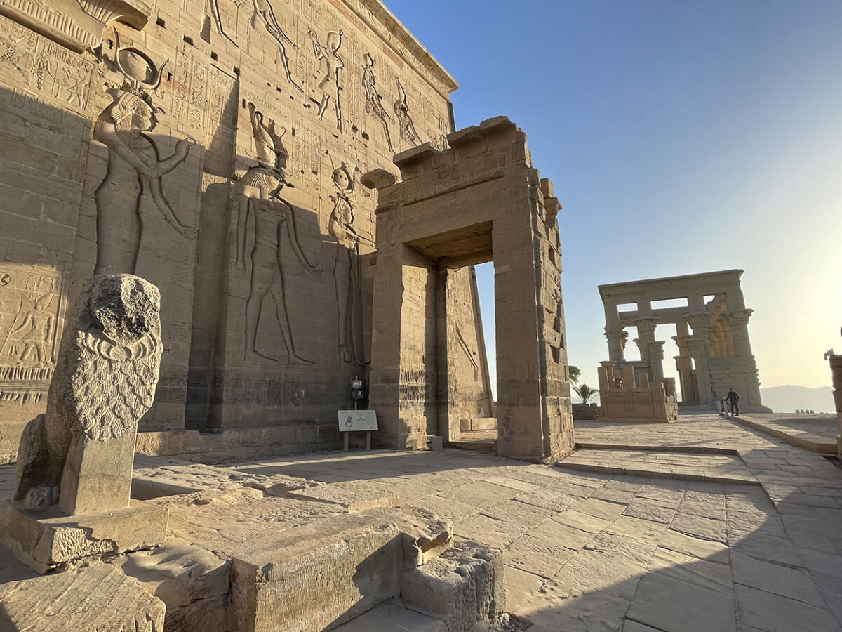 Temple de Philae en Égypte.