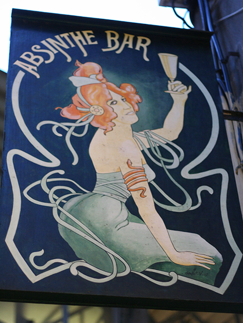 L'absinthe bar d'Antibes