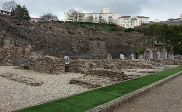 Visiter Lyon en 2 jours, ruines du théâtre gallo-romain